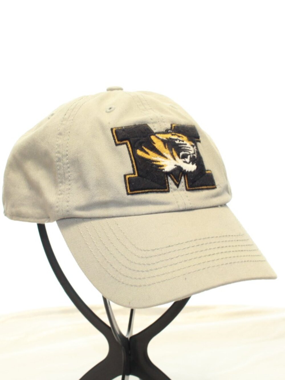 47 Brand Size XL Tan Embroidered Mizzou Missouri Tigers  Football Hat Cap